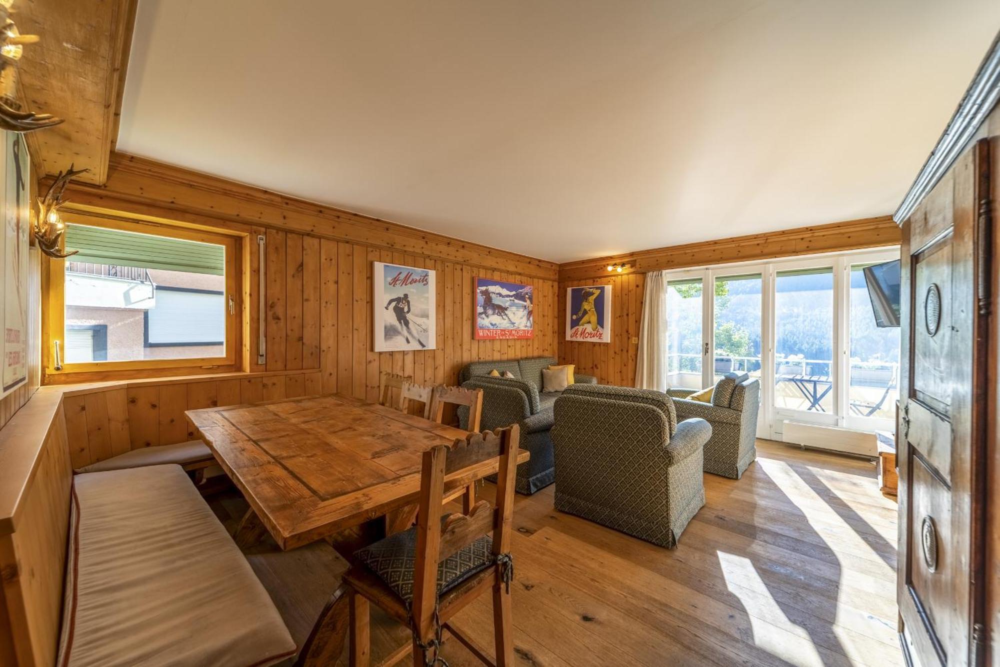 Chesa Bellavista - St. Moritz Apartment Exterior foto