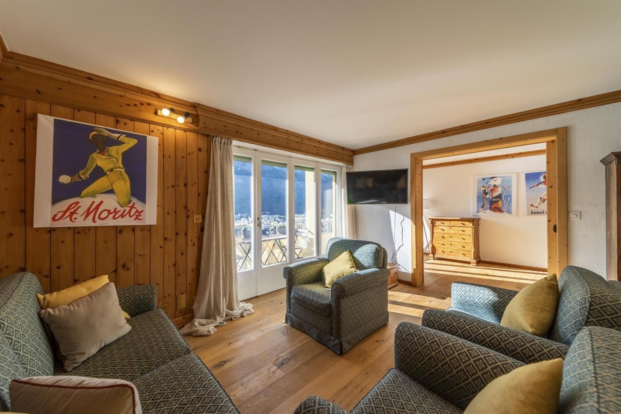 Chesa Bellavista - St. Moritz Apartment Exterior foto